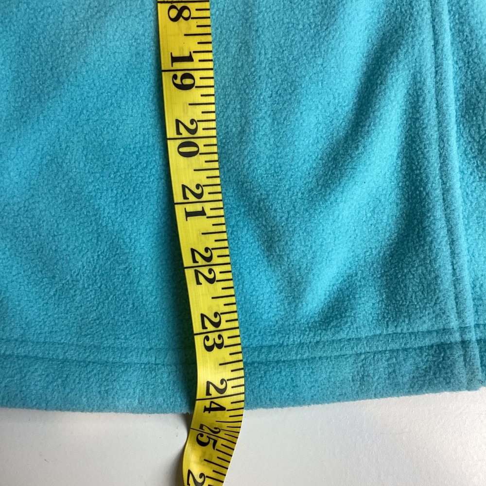 LL Bean Womens Turquoise Blue Full Zip Fleece Jacket 295927 Small Regular - Picture 12 of 13